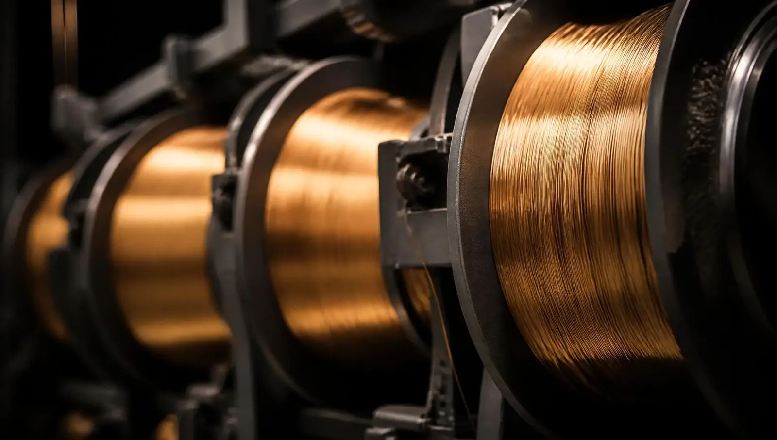 Steel cord spools