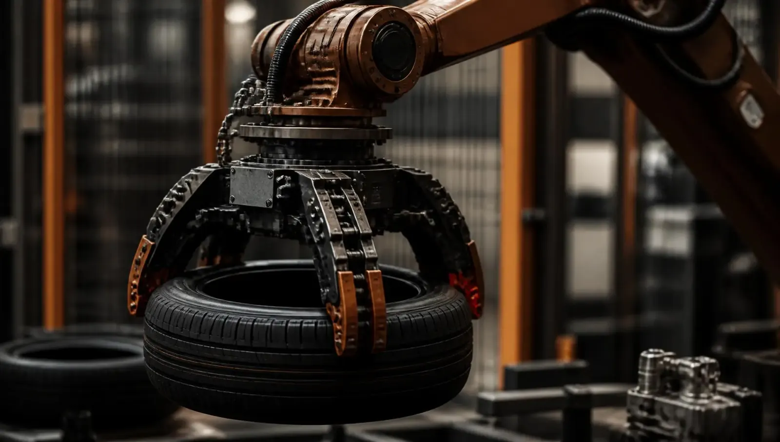 Robot gripper, detail
